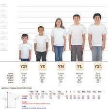 46 Correct Gildan Sizes Youth Chart