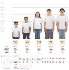 46 correct gildan sizes youth chart