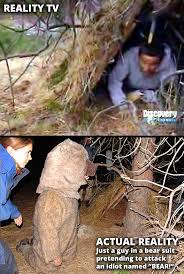 is bear grylls a fake? the phony t.v