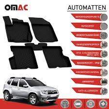 Bei besonnener fahrweise macht es keine mühe, eine fünf vor dem komma zu erreichen. Fussmatten Automatten Gummimatten Fur Dacia Duster 2010 2018 3d Passform Schwarz Ebay