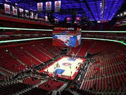 Detroit pistons fans get ready for the ball arena because as part of her upcoming tour detroit pistons will be playing the denver, co on saturday, may 29th 2021. Little Caesars Arena Bereich M1 Heimat Von Detroit Pistons Detroit Red Wings