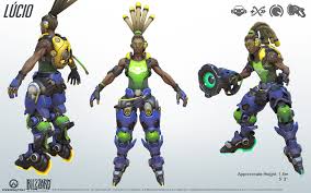 Lucio Overwatch Close Look At Model Overwatch Overwatch Tracer Character Modeling