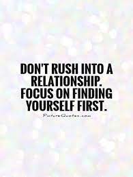 When you slow down, you can focus better. Quotes About Focus On Yourself 72 Quotes