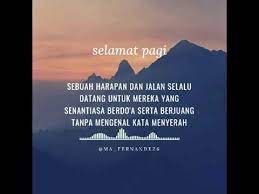 Kata Kata Story Wa Selamat Pagi