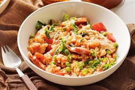 No Stir Chicken And Chorizo Risotto Recipe Risotto Recipes Chicken Chicken And Chorizo Risotto Risotto Recipes