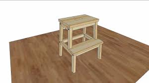 How To Assembly Ikea Bekvam Step Stool Assembly Animation Ikea Bekvam Pall Youtube
