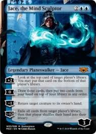 This marketing strategy is one of the best wizards of the coast have ever undertaken. Jace The Mind Sculptor War Of The Spark Masterpieces Foil Med War