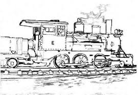 These alphabet coloring sheets will help little ones identify uppercase and lowercase versions of each letter. Sketch Of Steam Train Coloring Page Netart