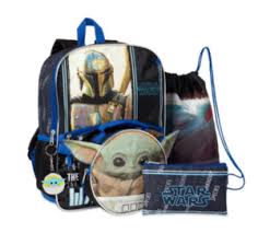 Star Wars Baby Yoda 5 Piece Backpack Set Just 7