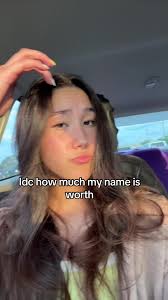 The TikTok of How Much My Name Is Worth