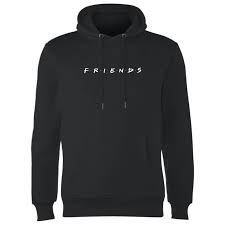 Friends t shirt logo graphic tees for men women in your size. Friends Logo Hoodie Schwarz Pop In A Box De