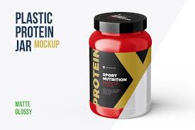 Download Sport Nutrition Plastic Jar Mockup Creative Market