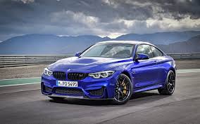 Download Wallpapers Bmw M4 Cs 2018 Blue M4 Tuning Bmw Black Wheels Racing Track Bmw German Cars For Desktop Free Pictures For Desktop Free
