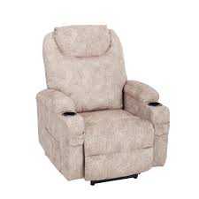 The zero gravity feature provides a minimized spinal stress position by elevating the legs above the heart and positioning the spine on a. Boyel Living Elderly Overstuffed Velvet Power Lift Recliner Chair With Cup Holders And Wireless Control Massage Camel Wb 1005lm Camel The Home Depot