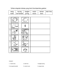 Isikan simpulan bahasa yang betul berdasarkan gambar. Latihan Simpulan Bahasa Bergambar Flip Ebook Pages 1 9 Anyflip Anyflip