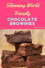 Chocolate Brownies 1 2 Syn Brownies Slimming World Sweets Slimming World Desserts Slimming World Puddings