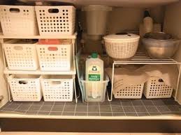 100均の便利アイテムを使ってキッチンをオシャレに収納しよう 2ページ目 シンク収納 収納 アイデア シンク下