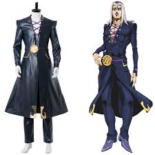 Abbacchio fait partie du groupe de buccellati et est donc un allié de giorno giovanna. Leone Abbacchio Jojo S Bizarre Adventure Golden Wind Suit Cosplay Costume Skycostume