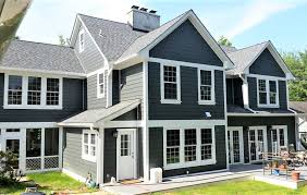 James hardie's aged pewter is a weathered gray that's warm and adaptable. James Hardie Siding Iron Gray Siding Contractors Bethesda Md