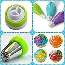 K Amp S Artisan Professional Quality 56 Pcs Russian Piping Tips Set For Dessert Xlarge 35 Tips 20 Cake Decorating Supplies Cookie Decorating Icing Piping Tips