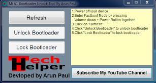 Run hydra tool mediatek (mtk) module · select brand and model and tick enable ubl loader · select bootloader option at service · select unlock bootloader option . Mi A1 Bootloader Unlock Latest Version Tool Download Free