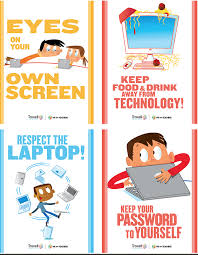 Get Our Free Poster Set Classroom Tech Rules Classroom Tech Classroom Posters Classroom Computers