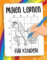 Schon malbegeisterte kinder finden mit leichten malen nach zahlen sets spaß an der malkunst. Malen Lernen Fur Kinder Schritt Fur Schritt Zeichnen Lernen Leicht Gemacht Mit Der Gittermethode Fur Kinder Ab 4 Jahren German Edition Hase Lern 9798640250817 Amazon Com Books