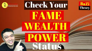 how to read bazi chart for fame wealth and power statuses