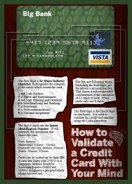 For example, if you have a visa card, your credit card number starts with the number 4. What Do The Numbers On My Credit Card Mean Decode Cc Digits