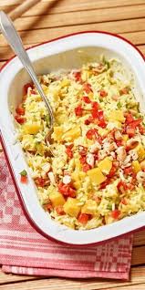 Fruchtiger Reissalat Mit Curry Sauce Rezept Reissalat