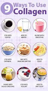 This Is The Glue That Holds Our Skin Together Seirously Collagen Recipes Collagen Powder Recipes Health And Nutrition