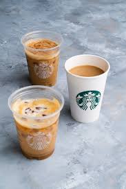 Filtered cold water is then added (to the third line on a standard starbucks cold cup), and ice is added to fill the cup. Starbucks Spring Menu 2021 Feat Brown Sugar Oat Americano Review