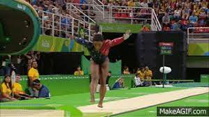 To silver while biles cheered from the sideline in a white sweatsuit, at peace with a decision that revealed a shift not. Simone Biles 2016 Olympics Qf Vt On Make A Gif