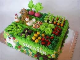 Bauernhof Garden Cakes Vegetable Garden Cake Allotment Cake