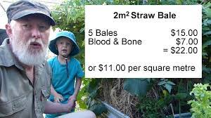 An Aussie Gardener Named John Gives His Opinions On Straw Bale Gardening He Compares Costs But Forge Straw Bale Gardening Straw Bales Self Sufficient Garden