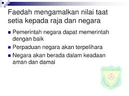 Taat Setia Kepada Raja Dan Negara Ppt Download
