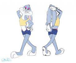 Bugs Bunny Crossdressing Sketch by WillowPaws -- Fur Affinity [dot] net