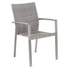 Threshold Southcrest Wicker Stacking Patio Chair Gray Stacking Patio Chairs Chair Grey Chair