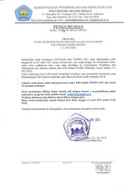 Последние твиты от politeknik pariwisata medan (@poltekparmedan). Kip Kuliah Pengumuman Hasil Wawancara Kip Kuliah Calon Mahasiswa Baru Politeknik Negeri Medan Jalur Snmpn Tahun Akademik 2021 2022 Politeknik Negeri Medan