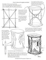 Printable How To Draw An Hourglass Worksheet And Lesson How To Draw Worksheets For Young Artist Art Worksheets Hourglass Drawing Drawing Techniques