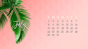 July Digital Downloads Summer Vibes Vacay Themed Backgrounds Desktop Desktop Wallpaper Background