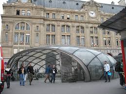 St Lazare Metro Station Garden Canopy Backyard Canopy Canopy Architecture