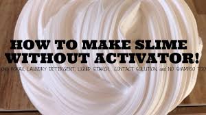 Peel off face mask slime ! Diy Slime Without Activator How To Make Slime With Wood Glue No Borax Youtube