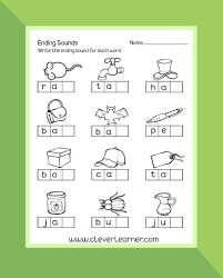 Ending Sounds Preschool Worksheet Preschool Worksheet Endsounds Endingsounds Beginning Sounds Worksheets Phonics Worksheets Kindergarten Letters