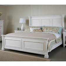 Astoria King Bed With Shutter Headboard And Panel Footboard At Walker S Furniture Furniture Bedroom Furniture Bedroom Sets