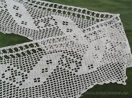Puntilla En Crochet Ganchillo Antigedades Moda Complementos Apkxda Crochet Edging Filet Crochet Crochet Borders