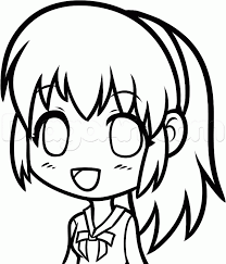 Meiden aankleden spellen en vele andere spelletjes speel je gratis op. Chibi Easy Cute Anime Girl Drawings Anime Wallpapers