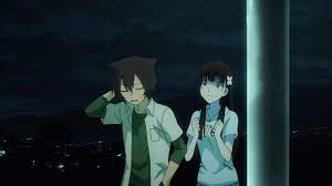 Before the beginning of the main story, rea and chihiro have already met at a certain place: Sankarea 12 End Random Curiosity