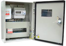 щит учета электроэнергии 380в для частного дома 15 квт Shit Ucheta Elektroenergii 15 Kvt Ip54 Bez Rozetki