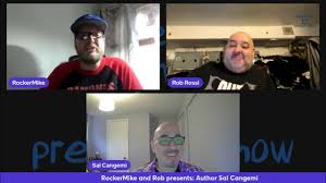 RockerMike and Rob Presents: Author Sal Cangemi @bookclubradio